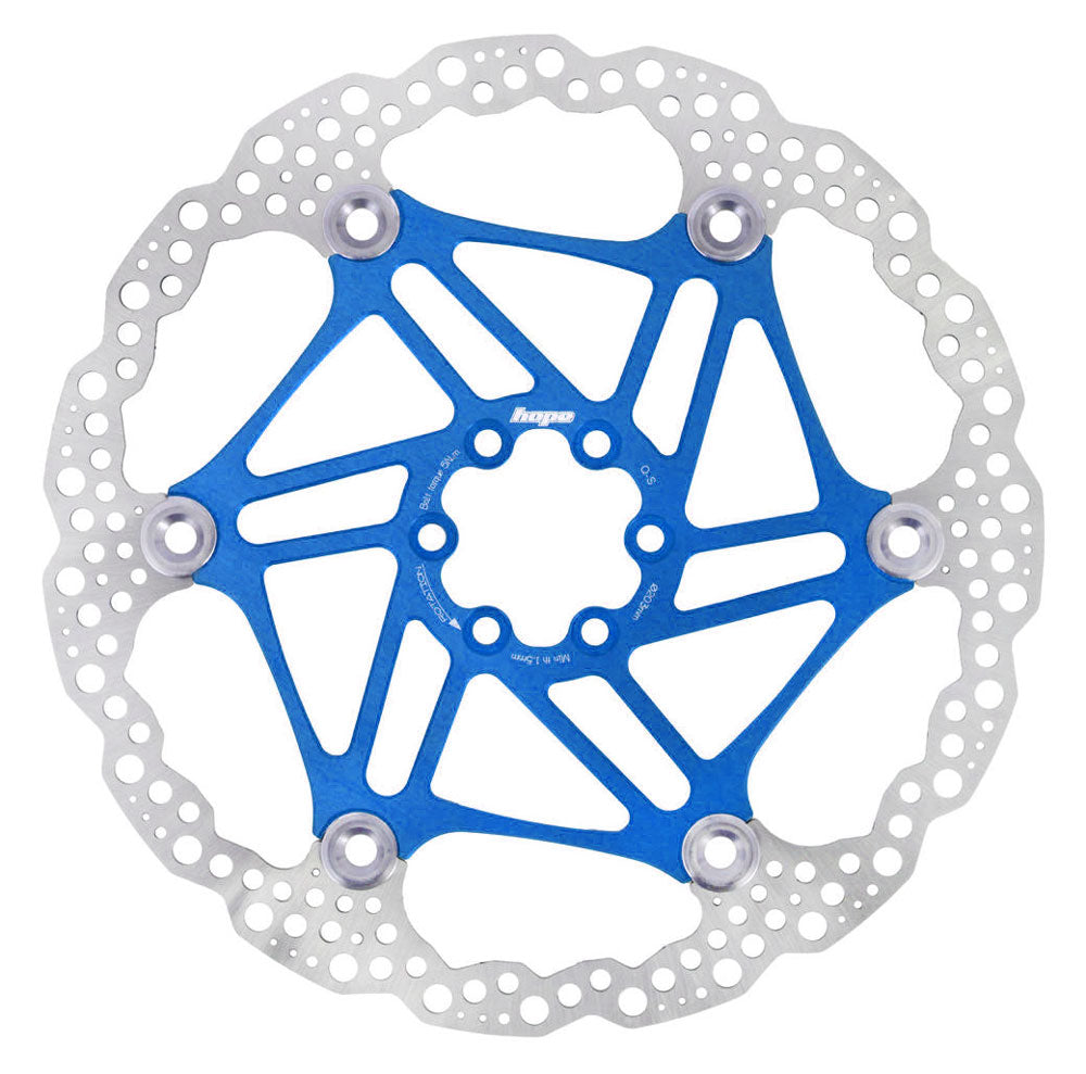 Hope floating 6-hole disc rotor | 220mm