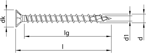 Heco Topix-Plus 4,5 x 55 VK T-20 VD Verz; 200 Stück – hc60742