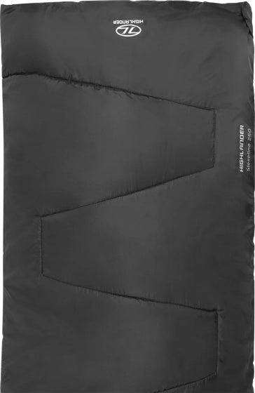Highlander Sleepline 250 Schlafsackumschlag 195 cm dunkelgrau