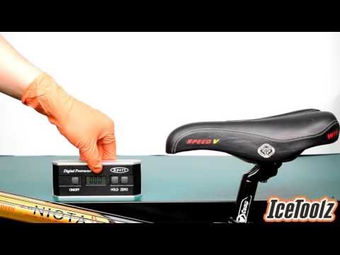 Icetoolz xpert Winkelmesser digital für Sattel- und Lenkerelemente, E371