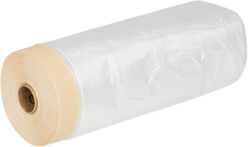 HSV 0140 Rolle Abdeckfolie + Abdeckband | 33m x 30cm - 2.12.0140.03