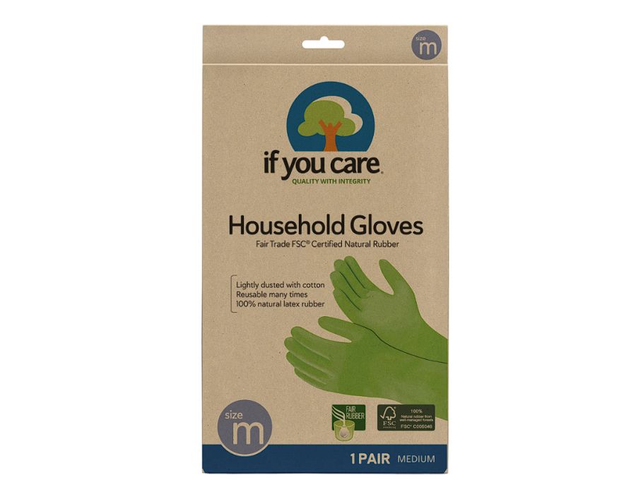 If you care Haushaltshandschuhe – FSC-Gummi – m