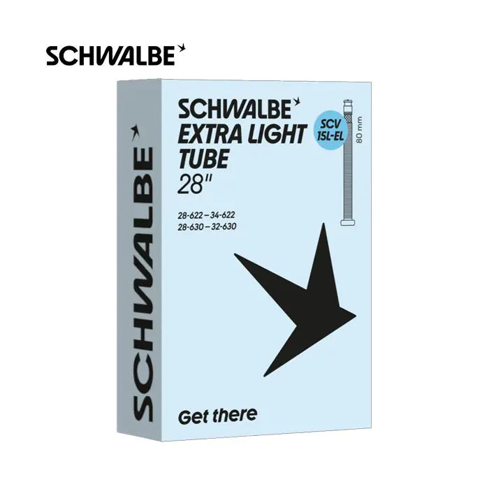 Schwalbe Schlauch scv15l-el 28 34-622 630 80mm schwarz