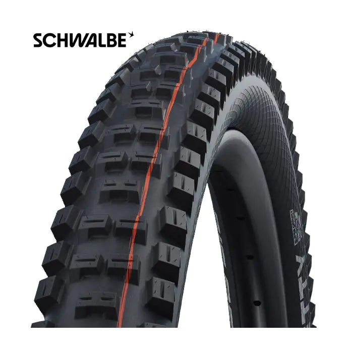 Schwalbe Faltreifen Big Betty Super Trail 26 x 2,40 62-559 mm – Schwarz