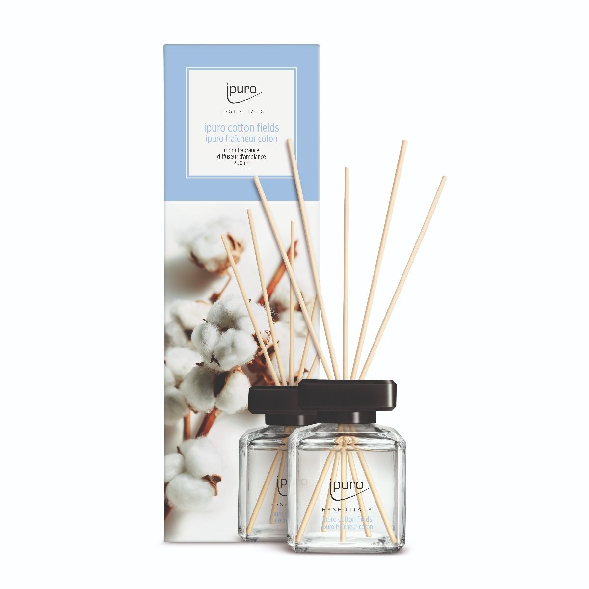 Ipuro Duftdiffusor Baumwollfelder 200 ml