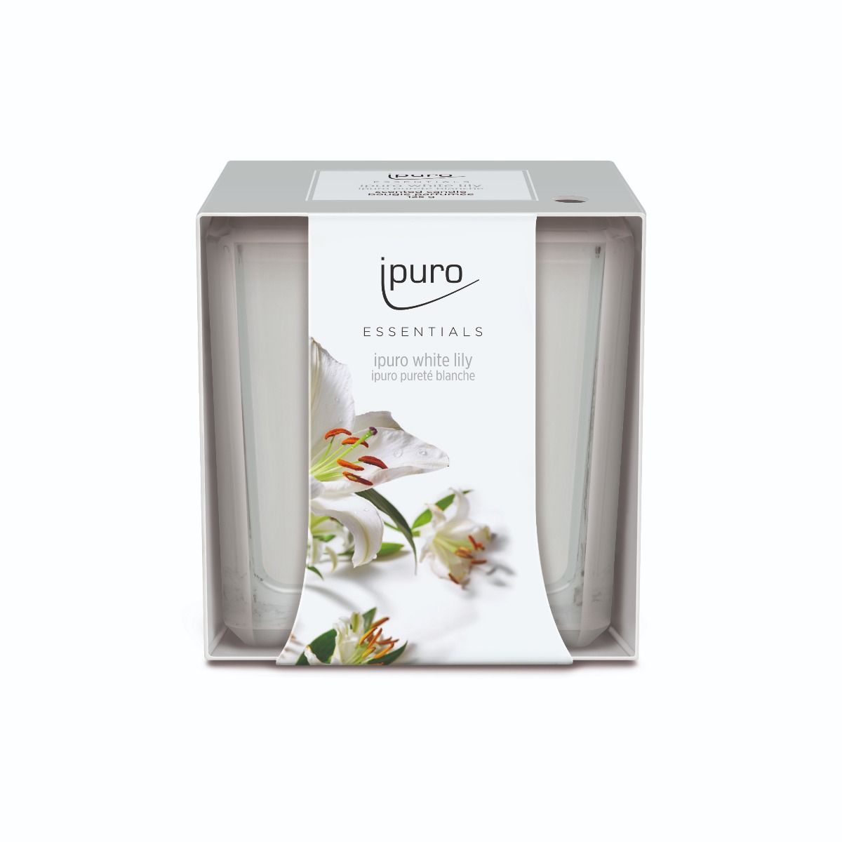 Ipuro Duftkerze weiße Lilie 125gr.