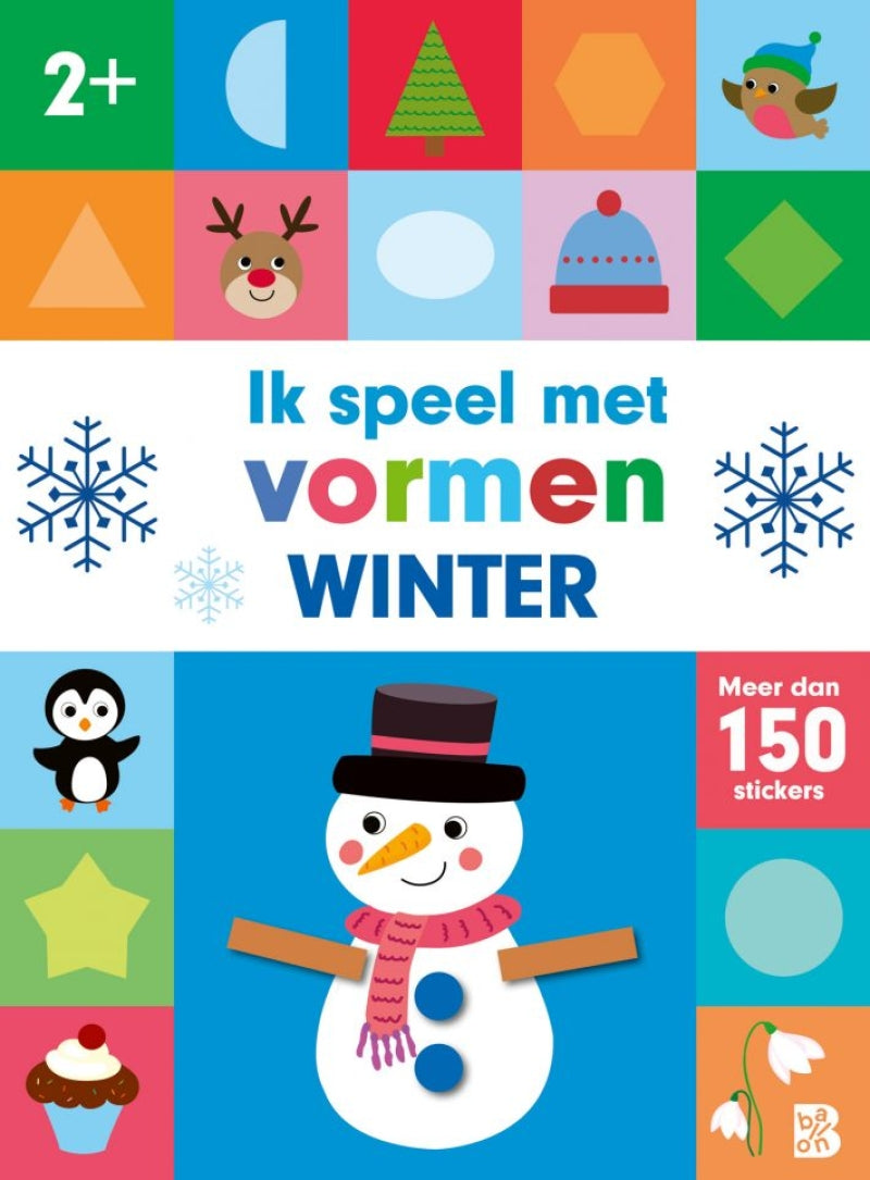 Ballon Ich spiele mit Formen: Winter