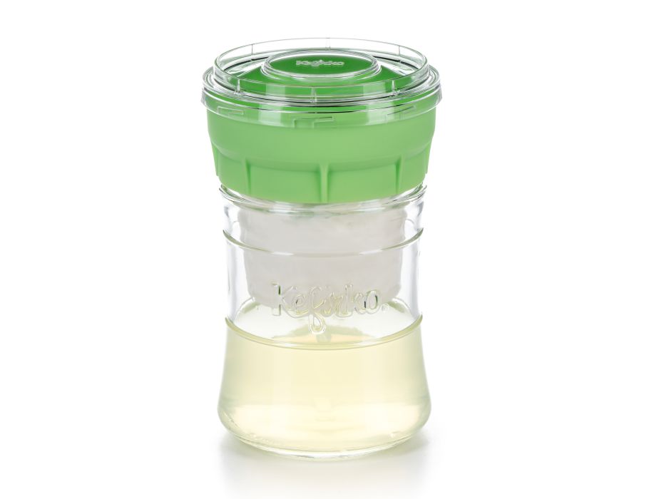 Kefirko Kefir-Käsebereiter - Glasauffangtopf - 900 ml