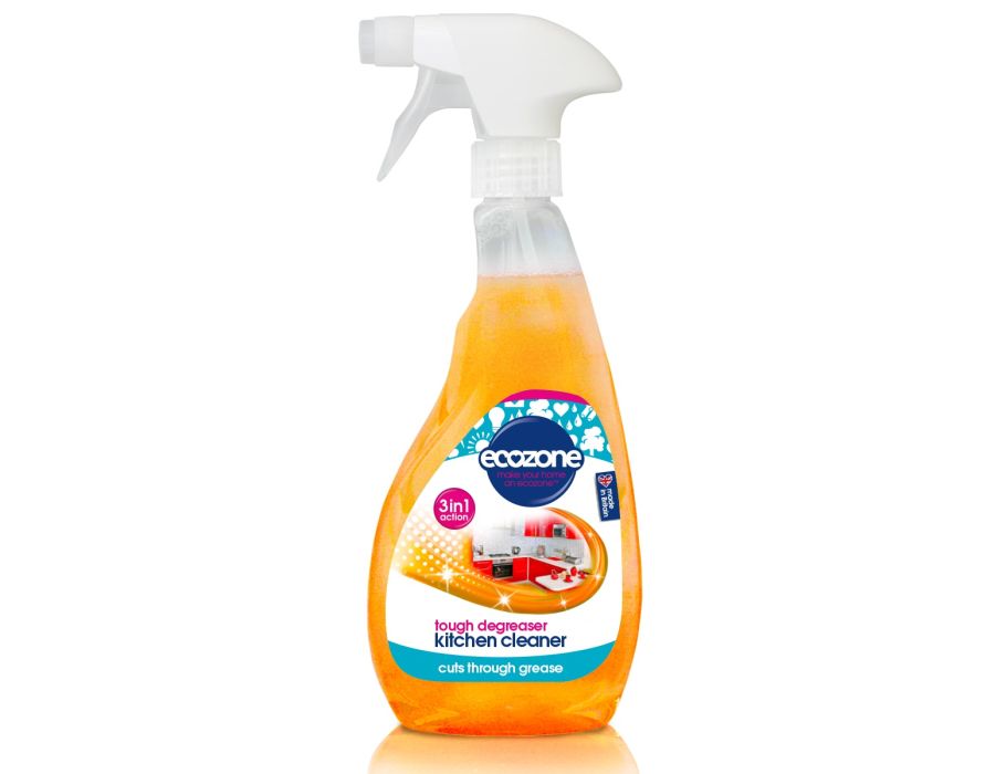 Ecozone Küchenreiniger, Entfetter 3 in 1 – 500 ml