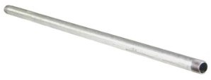 Kirchhoff Schmiedeeisen-Rohrnippel, verzinkt, 3 4 x 1500 mm, (23) - 989824255