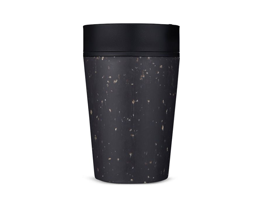 Circular Co. Kaffeetasse - runde Tasse - schwarz - 227 ml