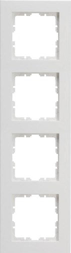 Kopp hk07 rein mattweiß 3-fach Abdeckrahmen - 4624220