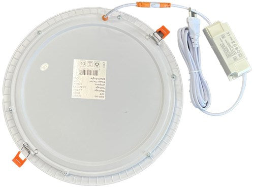Enzo led panel downlight 24w 4000k incl. driver wit - led2653