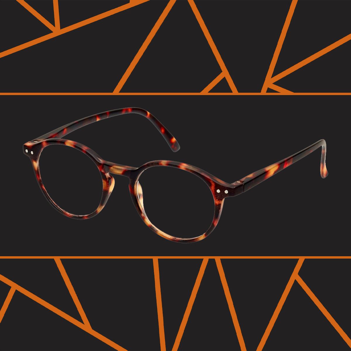 Spectrum Lesebrille Havana modern um 1,00