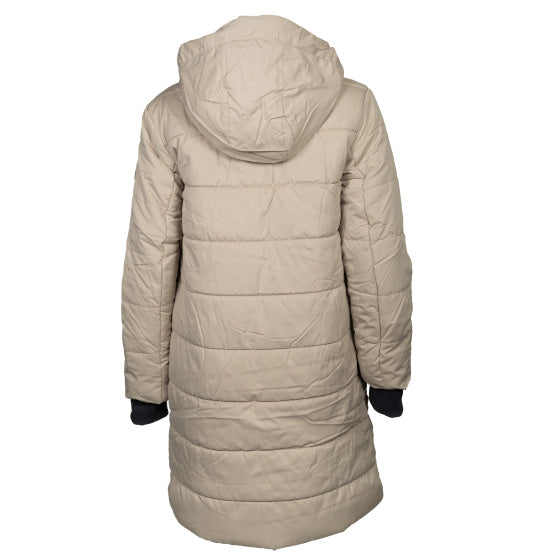 Life Line Howitt Fake Down Parka Ladies Beige Größe 4xl