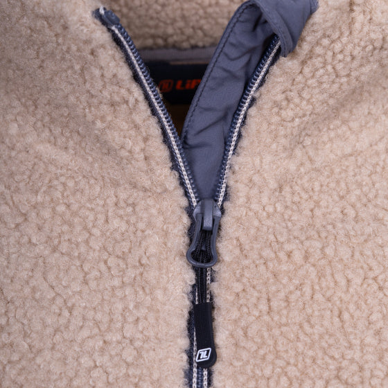 Lebenslinie Lorne Sherpa Fleecejas Damen beige Größe s