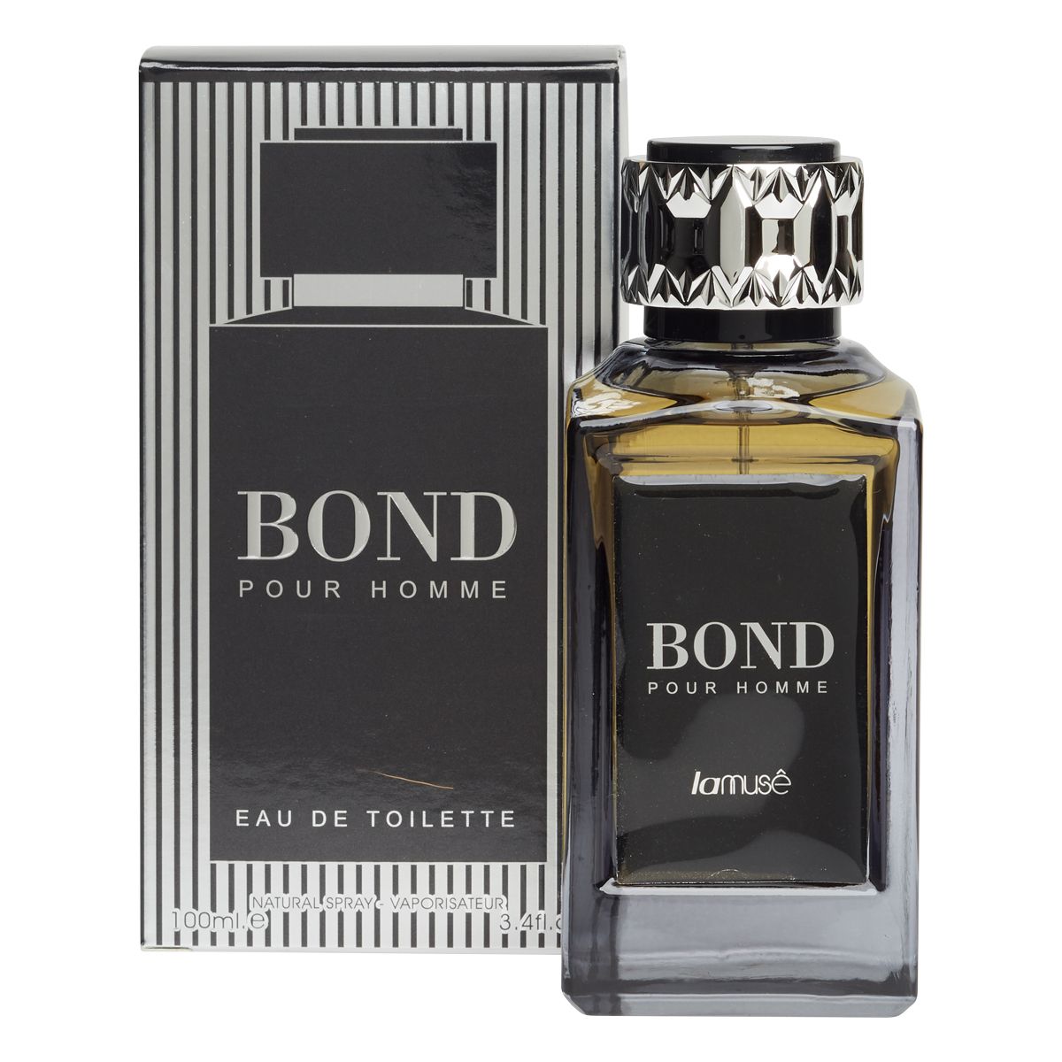 Lamusê Lamuse Eau de Toilette Spray Men Bond pour Homme 100 ml
