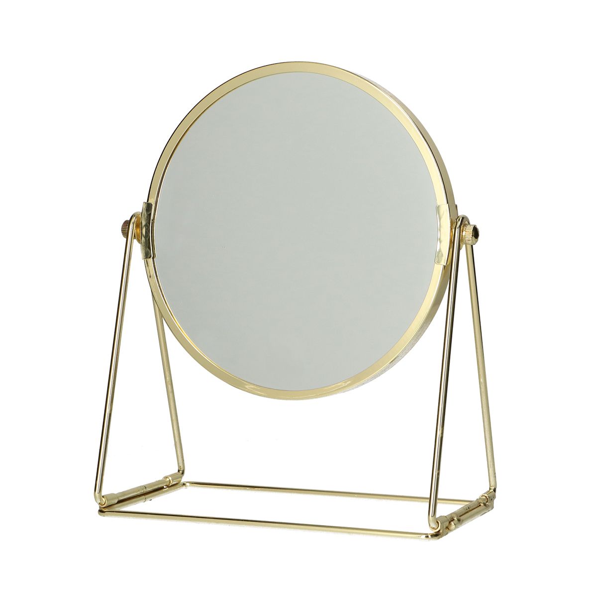 LSP-Spiegelspiegel auf Rahmenbasis Gold 22 cm 3-fache Vergrößerung