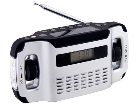 PowerPlus Radio Luchs - Windable + Taschenlampe