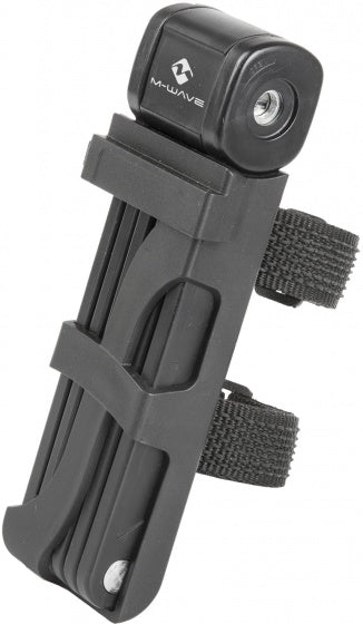 M-Wellenklappschloss 875 x 5 mm schwarz