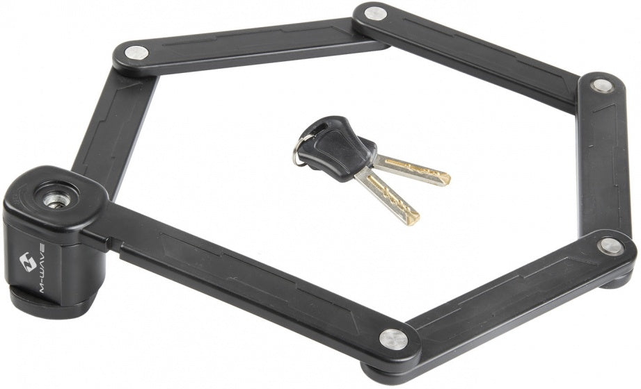 M-Wellenklappschloss 875 x 5 mm schwarz