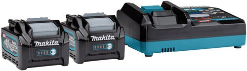 Makita 191j97-1 | Starterset xgt | dc40ra 2xbl4040 | 40V | Ladegerät dc18ra | mbox – 191j97-1