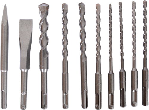 Makita Zubehör Bohrer- und Meißelset 10-teilig – D-46361 D-46361