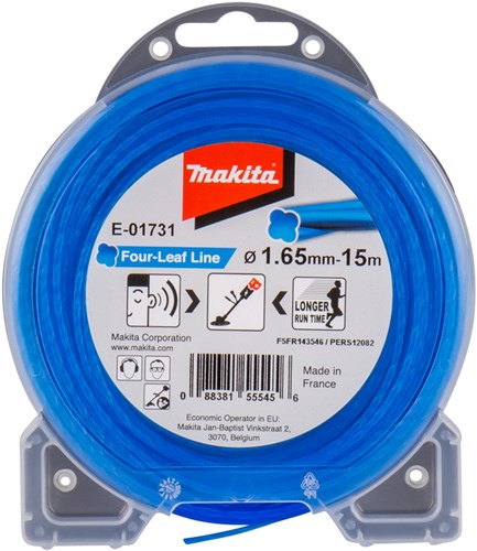 Makita-Zubehör e-01741 | Mähfaden | 1,65x15m | blau - e-01731