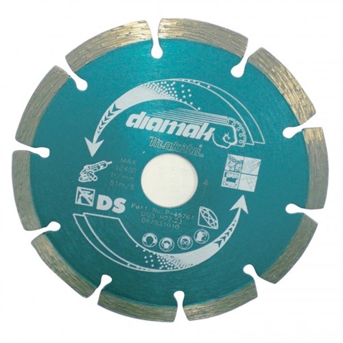 Makita Zubehör Universal 125 mm segmentierte Diamantscheibe P-45761 – D-61139