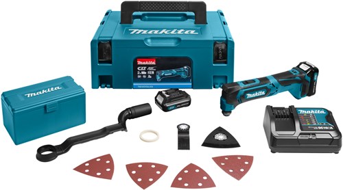 Makita tm30dzjx4 10,8 V Multifunktionswerkzeug | ohne Akkus und Ladegerät, in Mbox, gem. eingestellt - tm30dzjx4