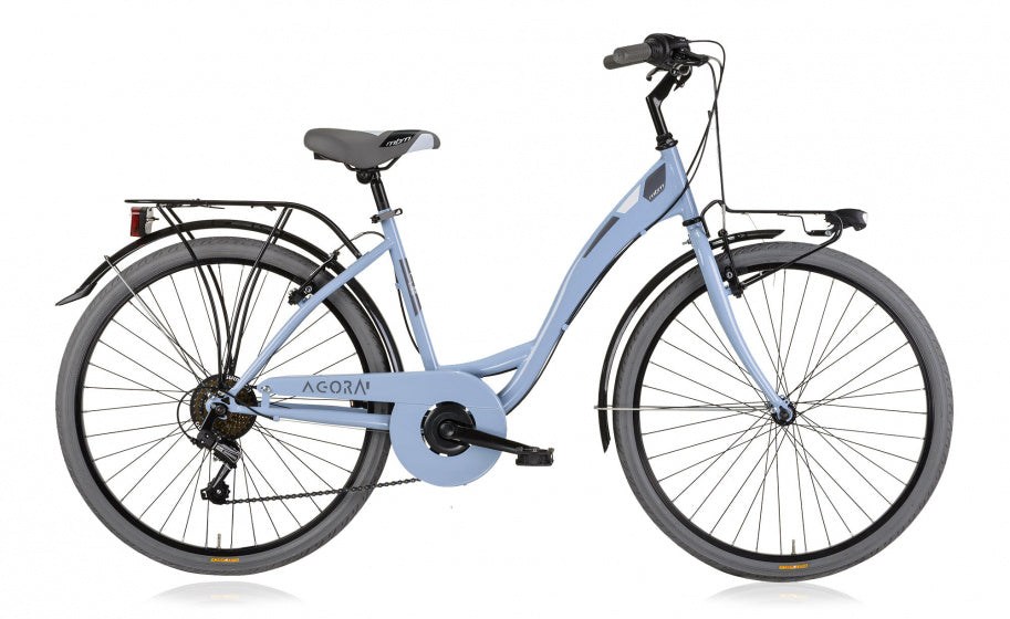 MBM Agora 28 Zoll 46 cm Damen 6 V V-Brems hellblau