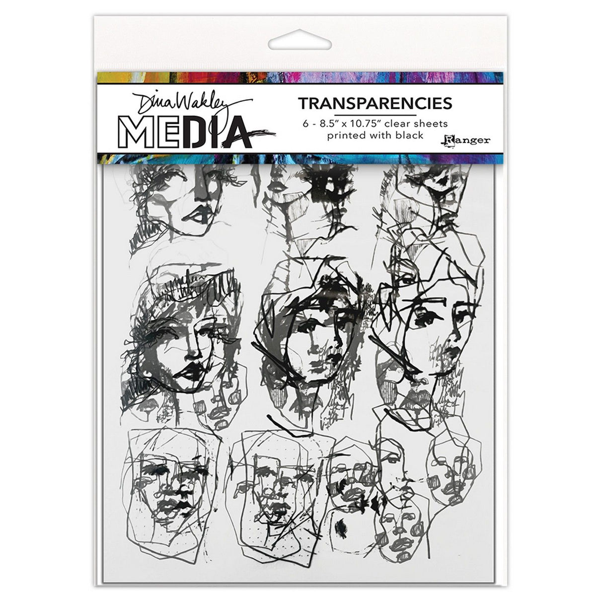 Ranger Ink Ranger • Dina Wakley Media Transparentfolien Tinys Set 2