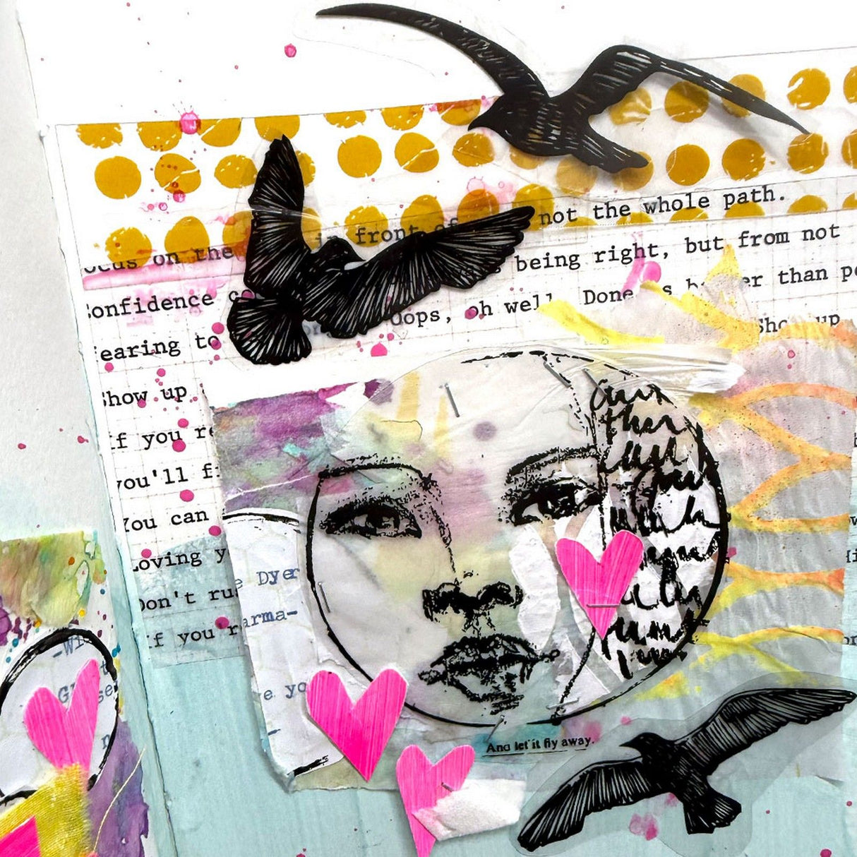 Ranger Ink Ranger • Dina Wakley Medien-Stempel lassen es fliegen