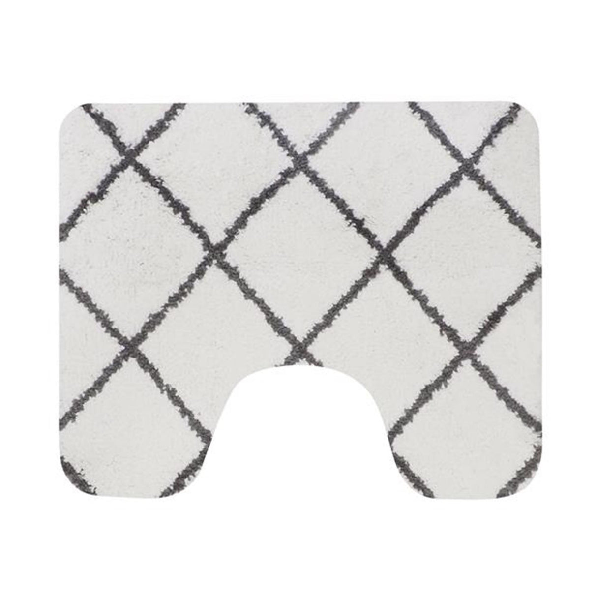 Dutch House Menton Toilettenvorleger 60x50cm weiß