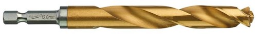 Milwaukee Zubehör Metallbohrer Shockwave HSS-G Ti. 12 mm – 1 Stück – 48894727