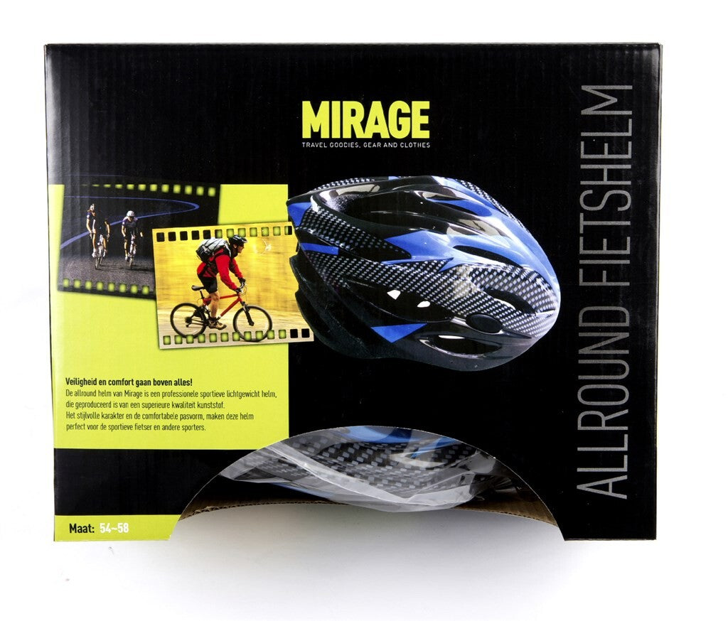 Mirage Helm l 58-62 Black Blauww