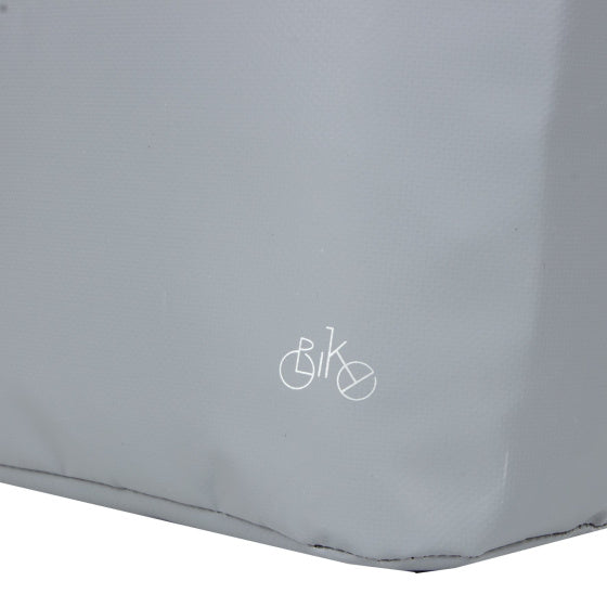Bike Carbon wasserabweisende Shopper-Fahrradtasche 21l grau