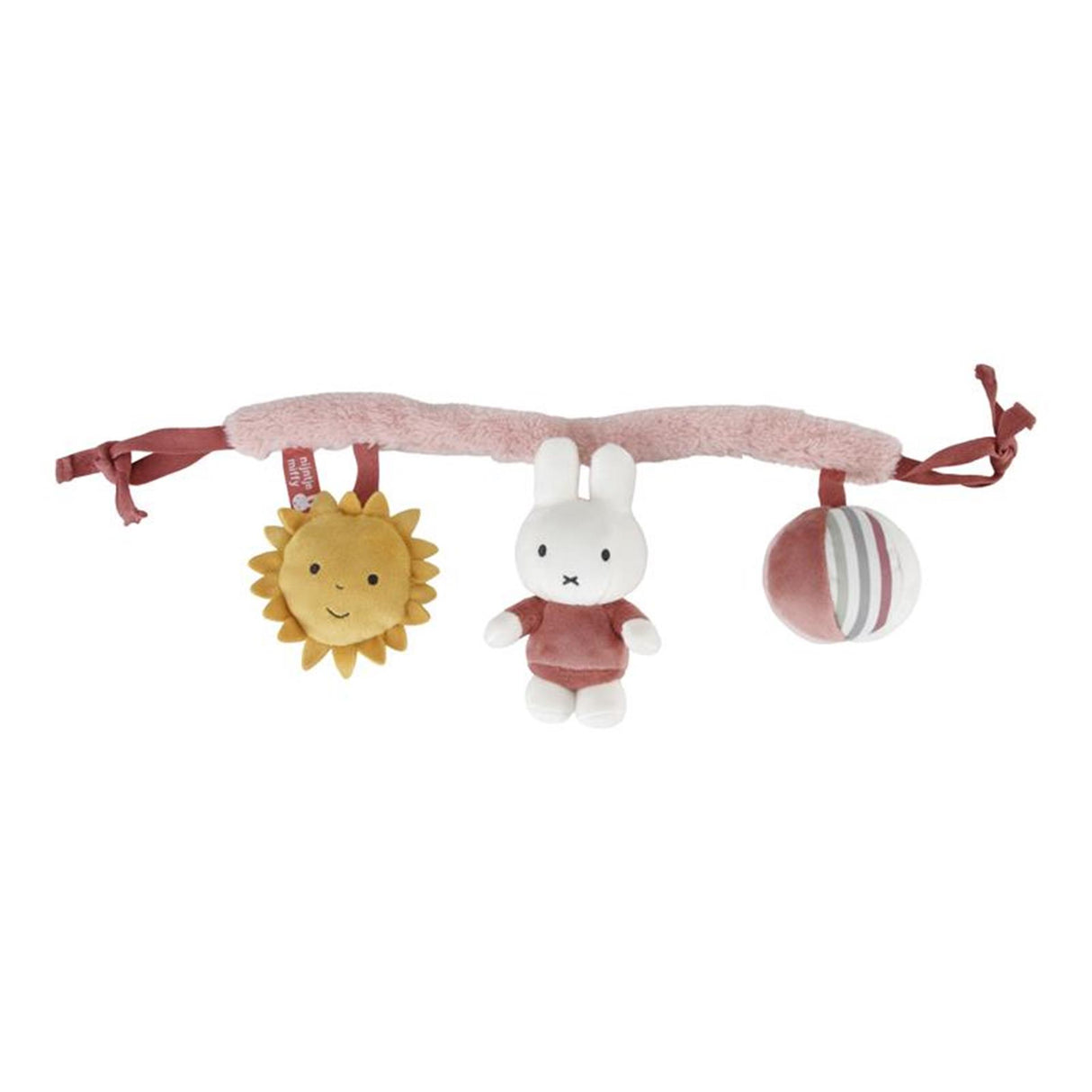 Tiamo Miffy Kutschenspanner flauschig rosa