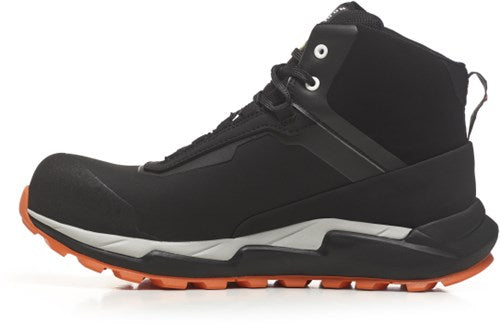 No risk athletic mid stx orange 1019.15 s7l | zwart oranje | maat 41 - 00.071.066.41