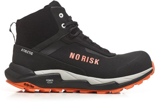 No risk athletic mid stx orange 1019.15 s7l | zwart oranje | maat 41 - 00.071.066.41