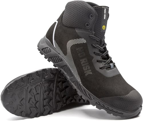 No risk black tiger 1047.10 s3 | zwart | maat 40 - 5607421089406