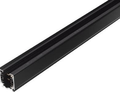 Nordic-Schiene schwarz 3 Phasen 1 Meter 5050004