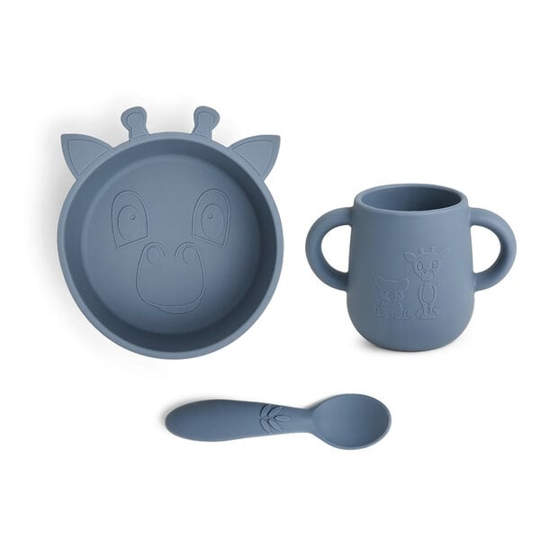 Nuuroo Nuuroo Ebba Silicon Dinner Set 3-Pack
