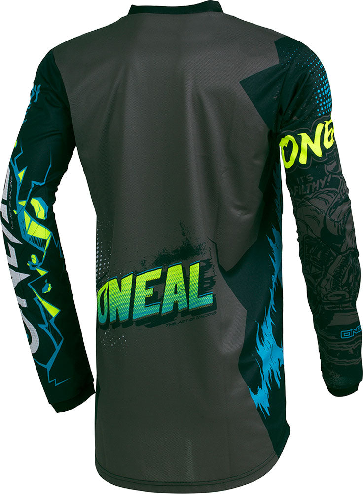 O'neal Element Villain Youth – MTB-Langarmtrikot für Kinder