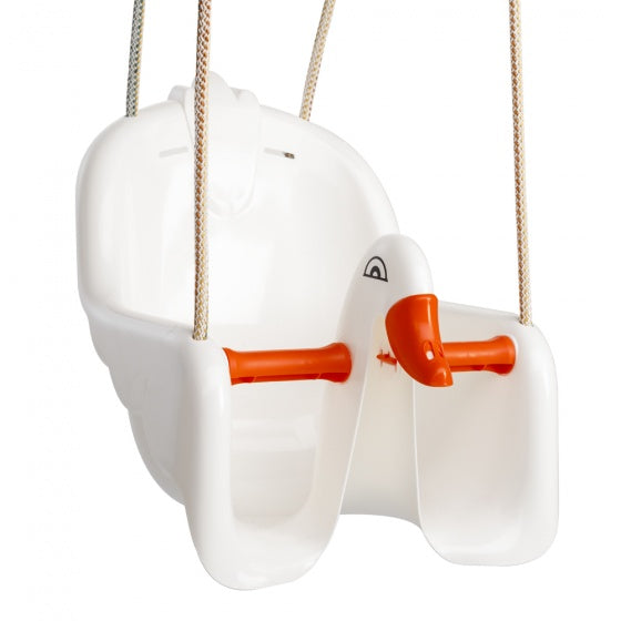 Paradiso -Spielzeug Babyp Swing Seat Schwanweißorange
