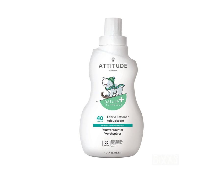 Attitude Nature+ Little Ones – Weichspüler – Birnennektar 1l