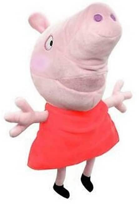 Otto Simon Peppa Pig Kuscheltier Handpuppe mit Sound 28 cm
