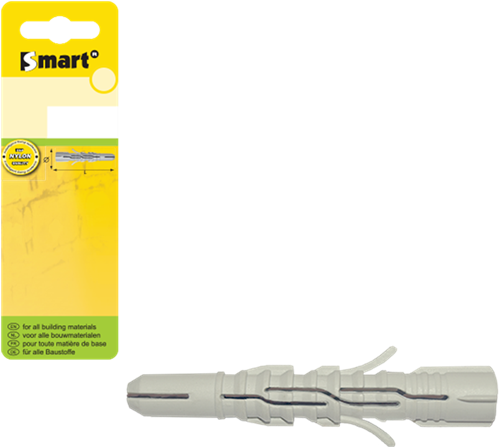 Pgb-europa smart | Nylon-Langstecker ohne Rand ø 6x50 | 10 Stück sm00lpn00060050h