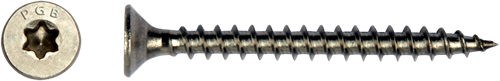 Pgb-europe pgb-fasteners universele spaanplaatschroef rvs a2 vk-t voldraad verzonken kop ø 4,0x30 tx20 | 200 st | pgwvtva00004000303