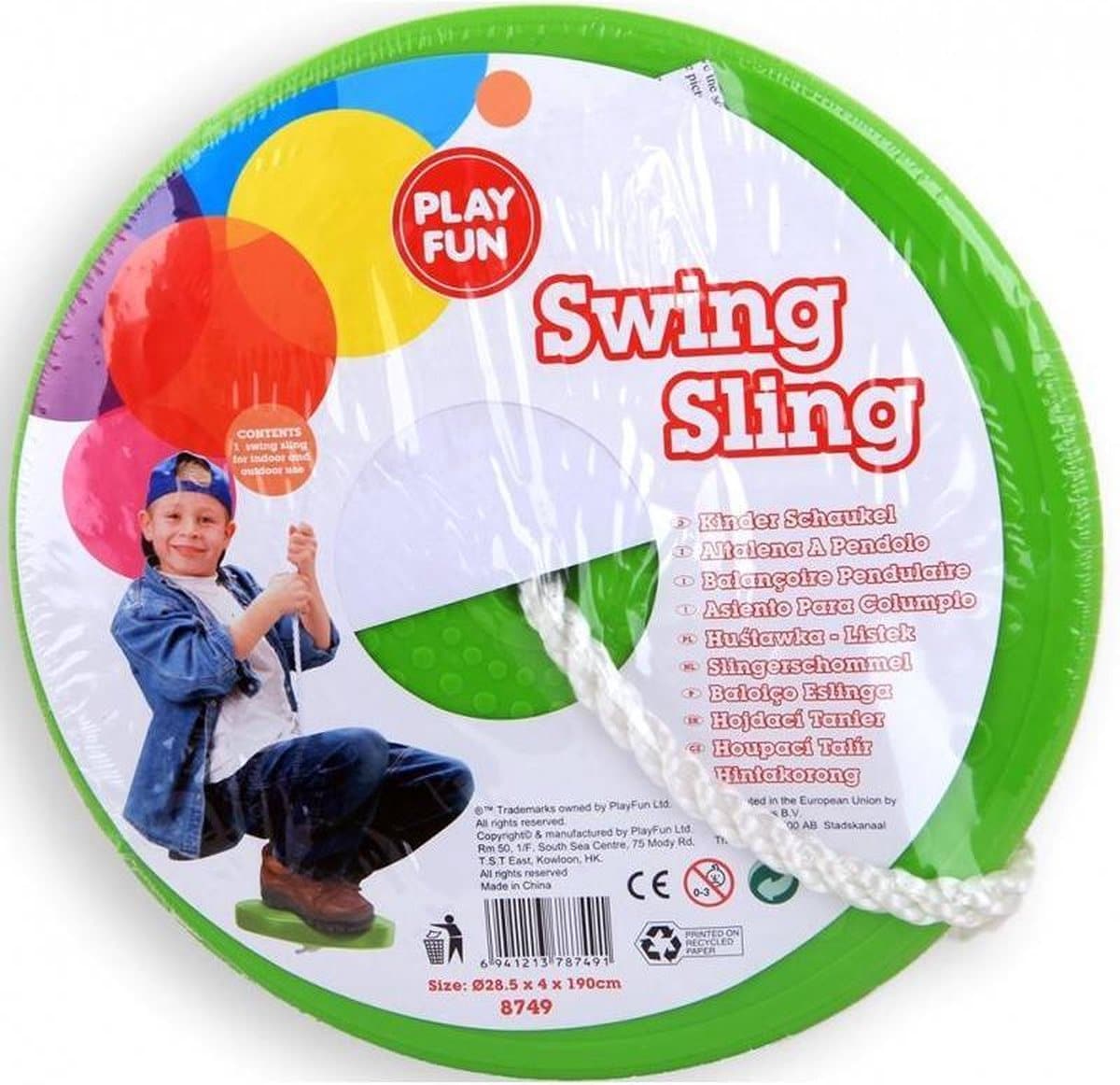 Bongers Spielzeug-Spielspaß-Schaukelscheibe, Durchmesser 28,5 cm